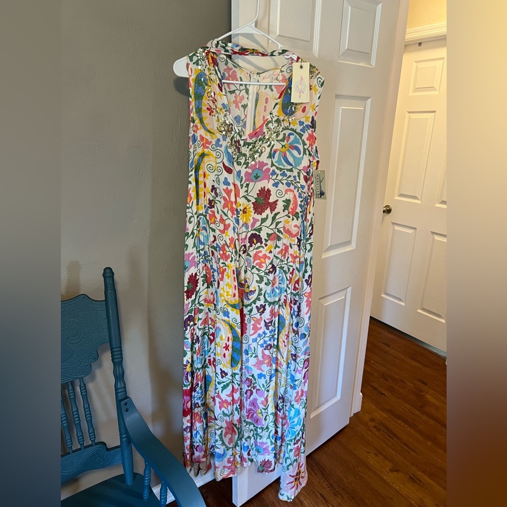 NWT Miss June floral jump suit